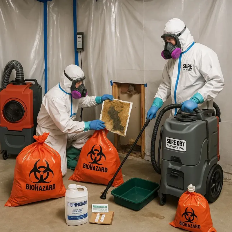 Contaminated Water Handling Protocols process in Barahona, PR